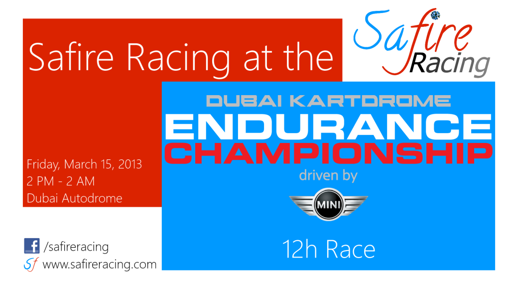 Dubai Kartdrome 12h Endurance Kart Championship Dubai Kartdrome 12h Endurance Kart Championship