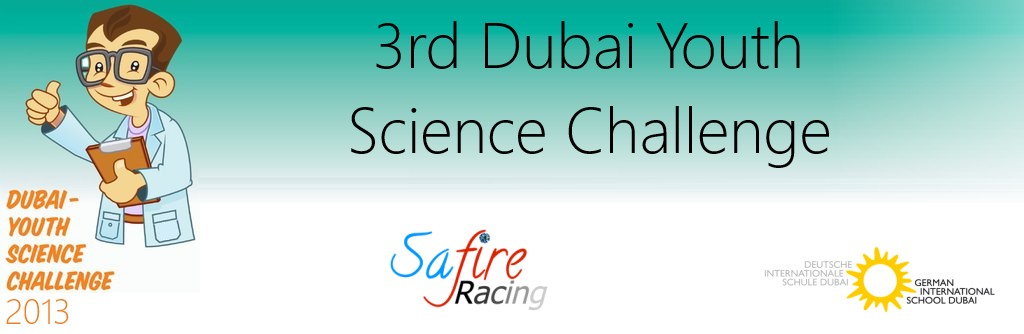 Safire Racing Dubai Youth Science Challenge