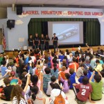 Safire Blue Bullets Racing at the Laurel Mountain Elementary School