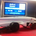 The SR05 in the aeroplane